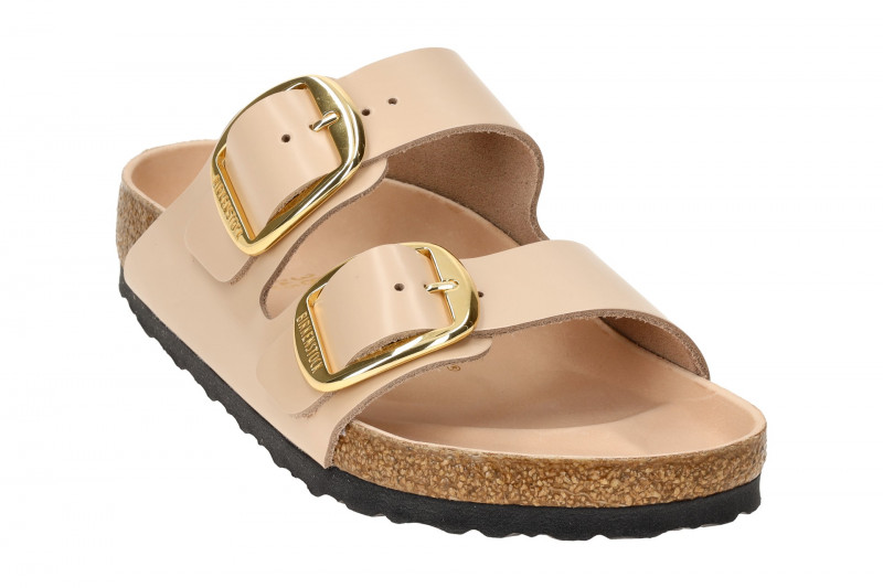 Birkenstock Arizona Big Buckle Pantolette new beige Normal-Weit 1026478