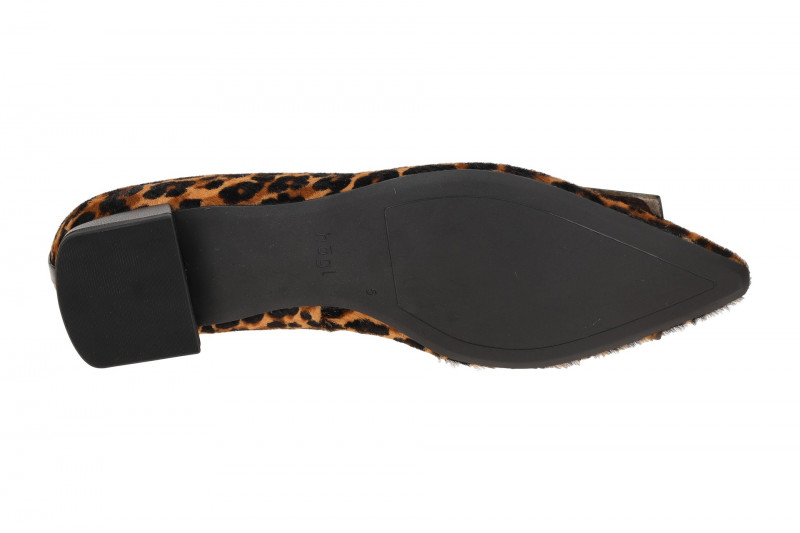 Högl Leo Schuhe Pumps braun gefleckt Leo-Look