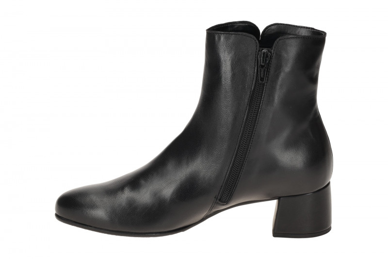 Gabor Stiefelette schwarz matt Glattleder 75.680.27