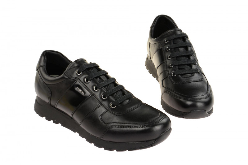 Geox Respira Emildon A Halbschuhe in schwarz Herenschuhe