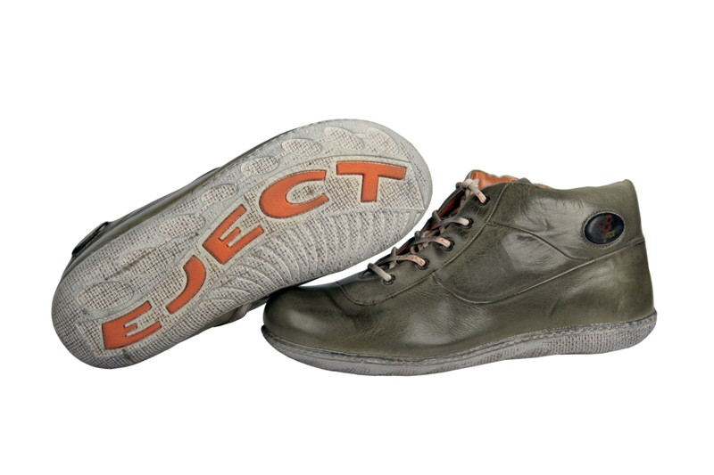 Eject Fini Schuhe in tesla grün Boots