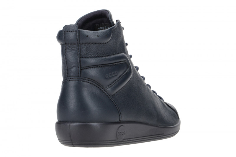 Ecco Soft 2 Damen Stiefelette blau marine