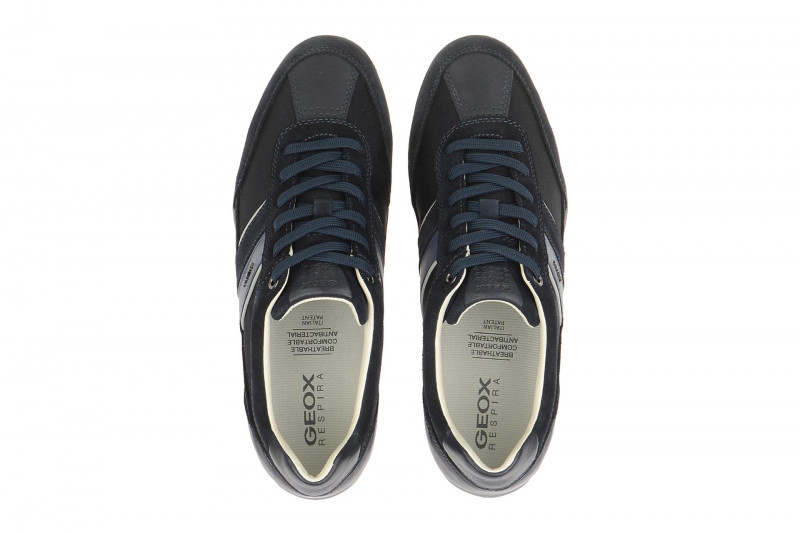 Geox Wells Schuhe blau weiß U52T5C