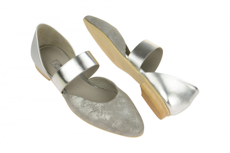 Gabor Ballerina grau silber metallic 61.353.69