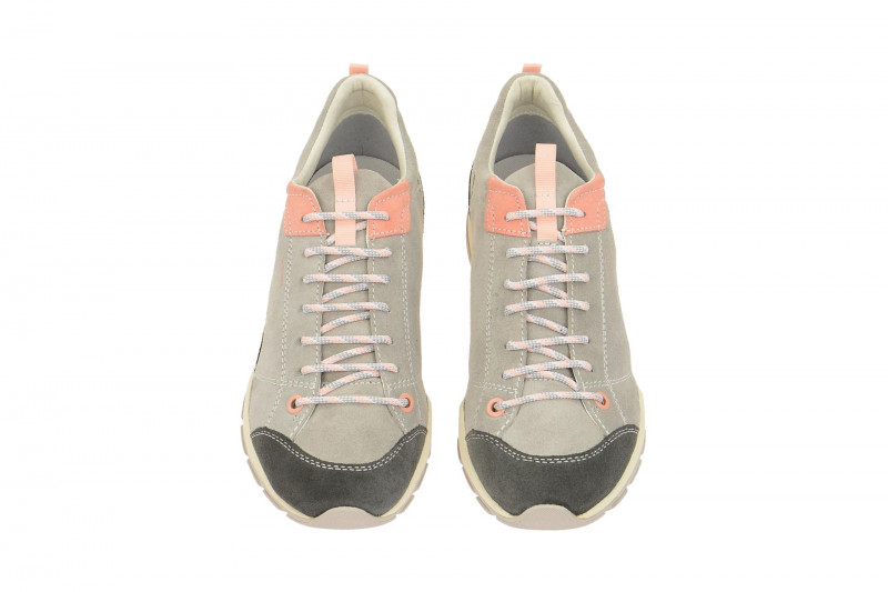 Geox Respira Kander B Sneakers in hellgrau Outdoor Halbschuhe