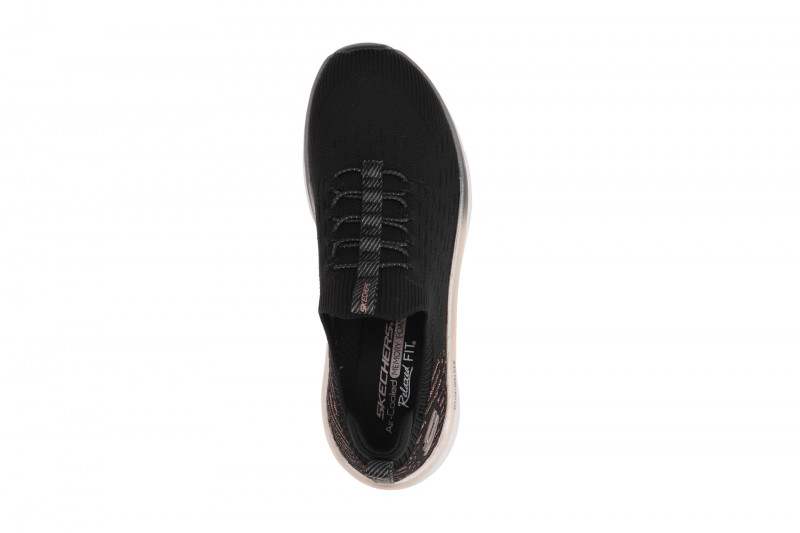 Skechers D`Lux Walker Schuhe Slipper schwarz Relaxe 149366