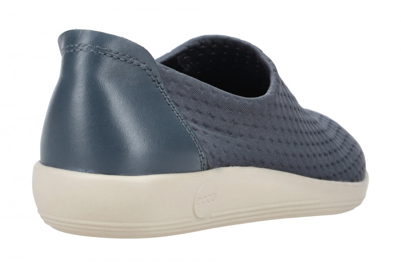 Ecco Soft 2 Slipper Schuhe blau Damen 206573