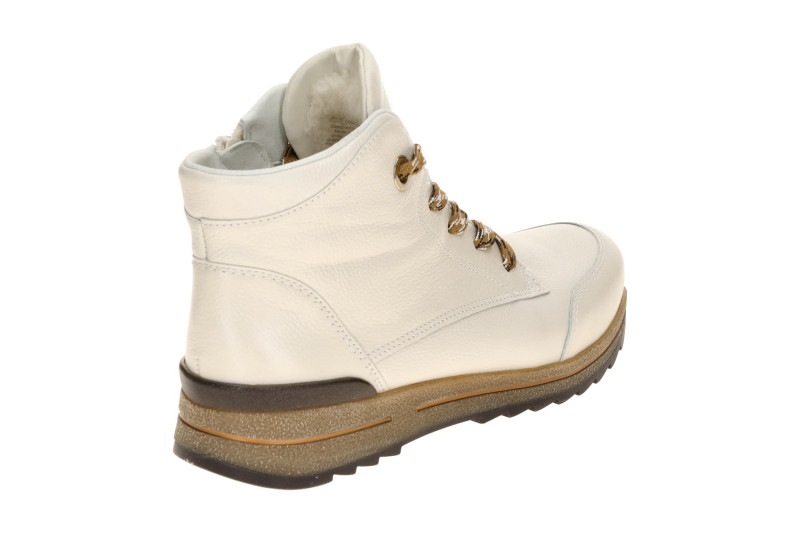 ARA Osaka Stiefelette creme weiß Warmfutter H-Weite 12-24543