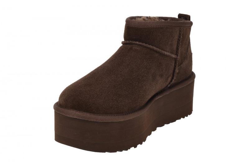 UGG Classic Ultra Mini Platform Stiefel braun burnt-cedar