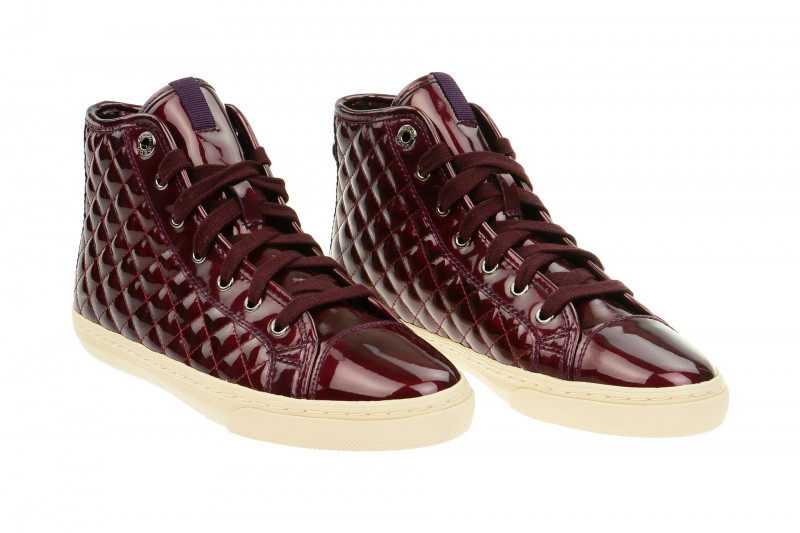 Geox New Club Stiefel rot bordo - D4258A