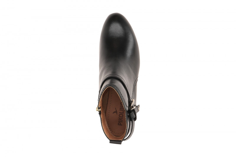 Pikolinos Daroca Stiefelette Ankel Boots schwarz Lederband W1U-8901C1