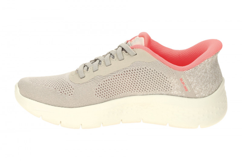 Skechers Go Walk Flex Schuhe grau Slip-Ins Sneakers 125503