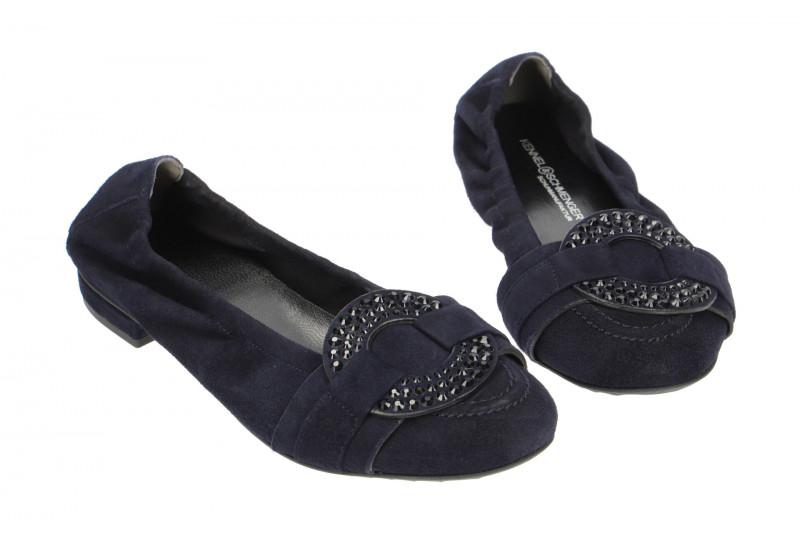 K&S Malu Ballerinas blau ocean 10760