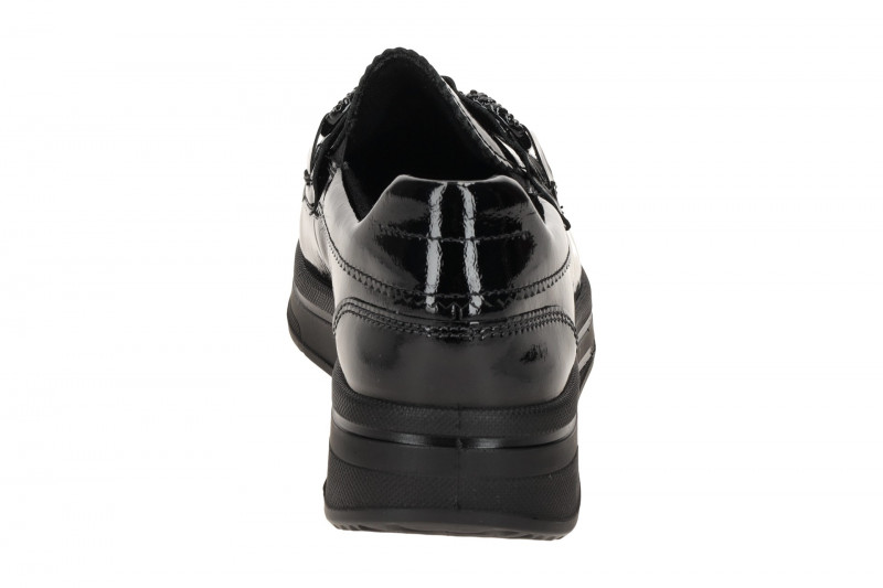 ARA Sapporo 3 Plateau Slipper schwarz Lack 1227522