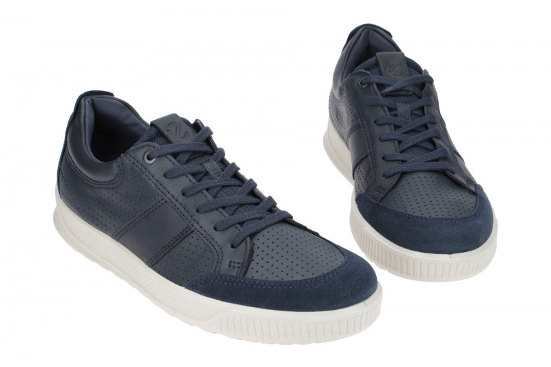 Ecco Byway Schuhe blau grau Herren Sneakers 501564