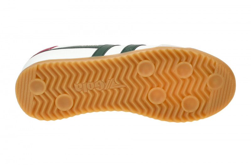 Gola Torpedo Leather Damen Sneakers Schuhe weiß grün CLB622