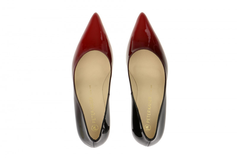 Peter Kaiser Soffi 60 Pumps rot schwarz Lack 61201/122