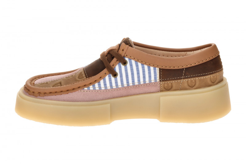 Clarks Torview Mokassin Schuhe braun rosa 26186493