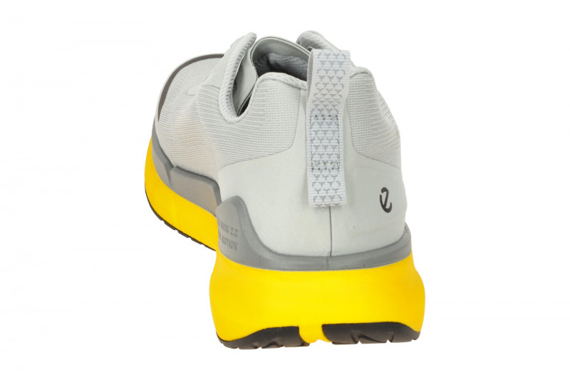 ecco Biom 2.2 Sneaker Schuhe grau gelb Sport Herren 830754