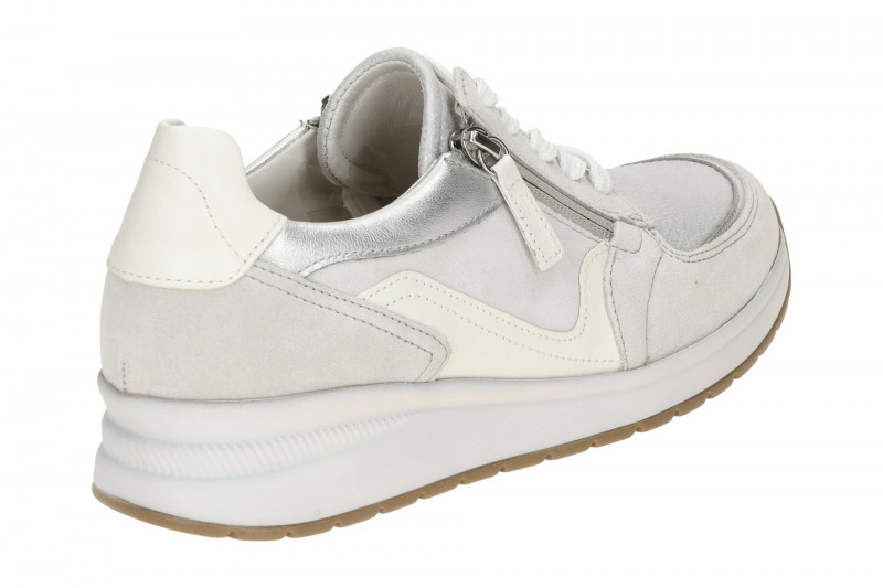 Gabor comfort Schuhe weiß silber K-Weite OptiFit 86.307.60