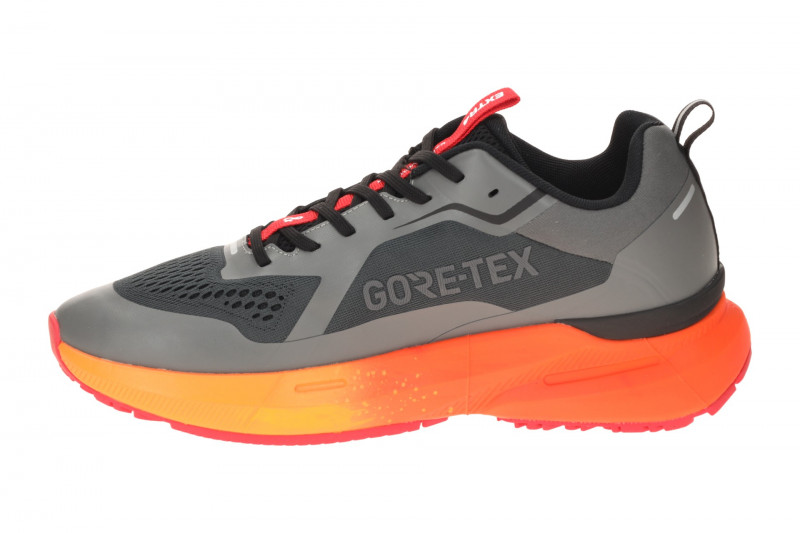 EXTR4 Kaizen Sportschuhe Sneaker grau orange GORE-TEX