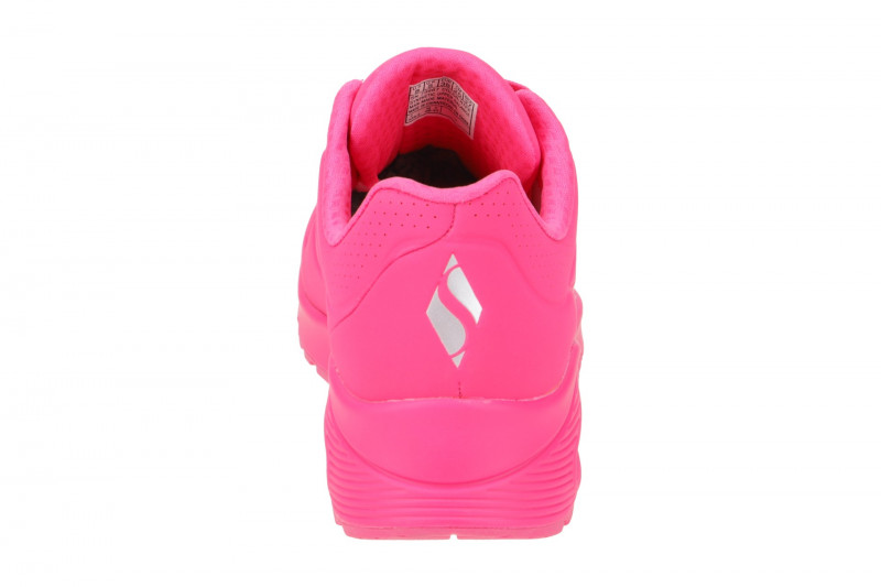 Skechers Uno Schuhe neon pink Damen Sneakers 73667