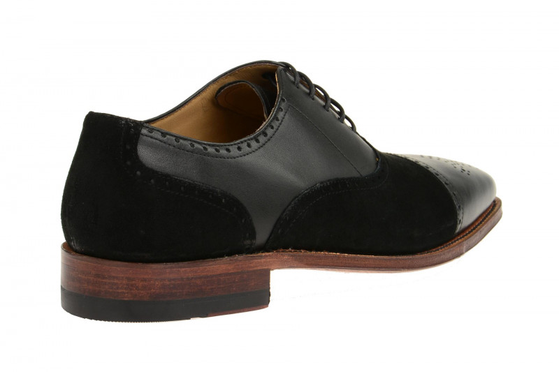 Gordon & Bros Schuhe Lucquin schwarz Leder kombi 2830-I