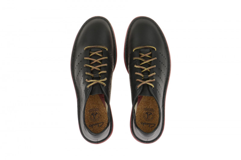 Clarks Tamho Race Schuhe schwarz Gr 8