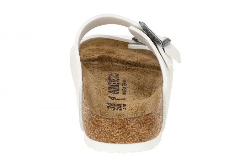 Birkenstock Arizona Pantolette weiß Normal-Weit UNISEX 552681