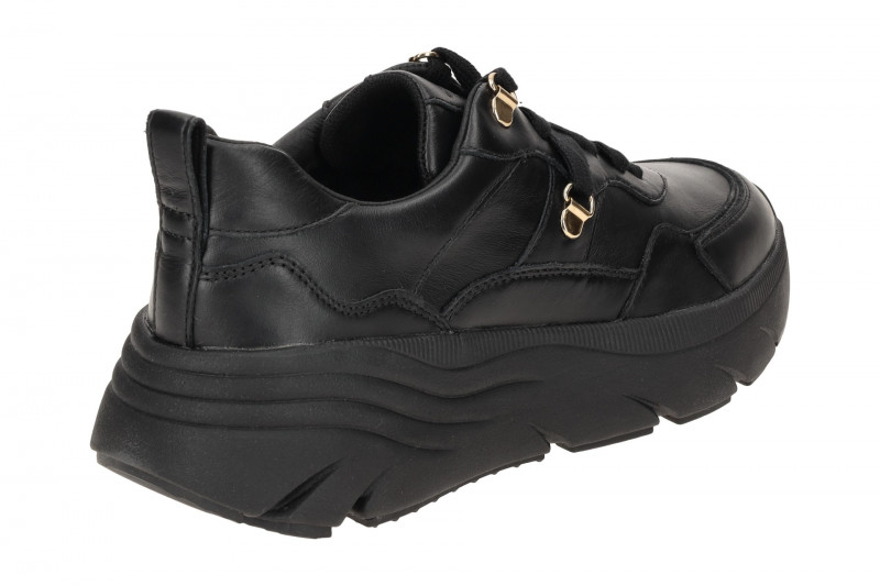 Geox Diamanta Schuhe Sneaker schwarz Nappa D36UFE