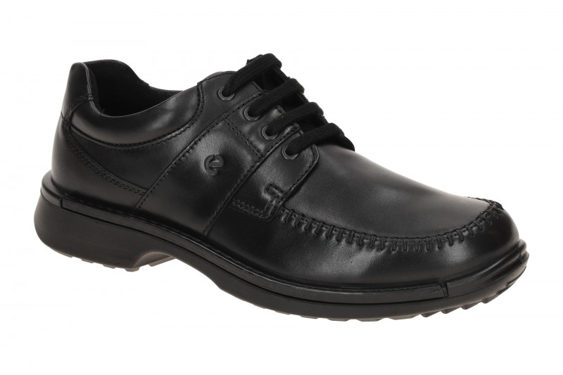 Ecco Fusion Walker Schuhe schwarz Mokassin