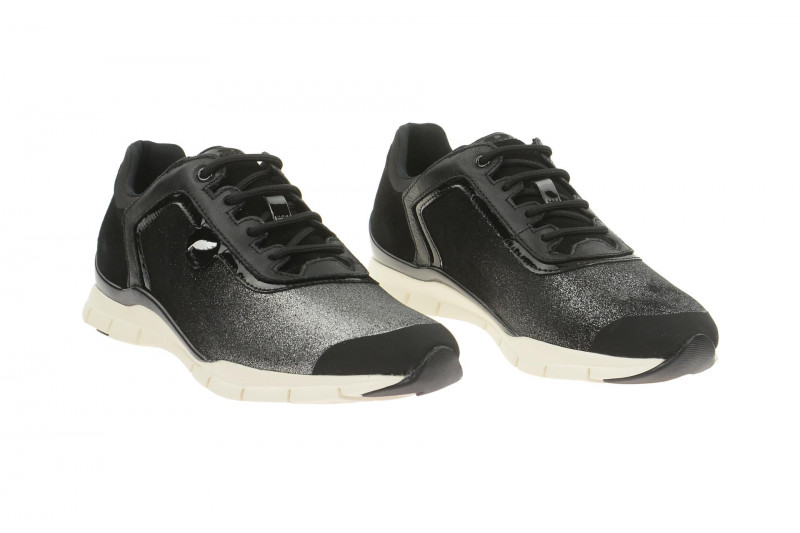 Geox Sukie Schuhe schwarz Glitter D62F2B