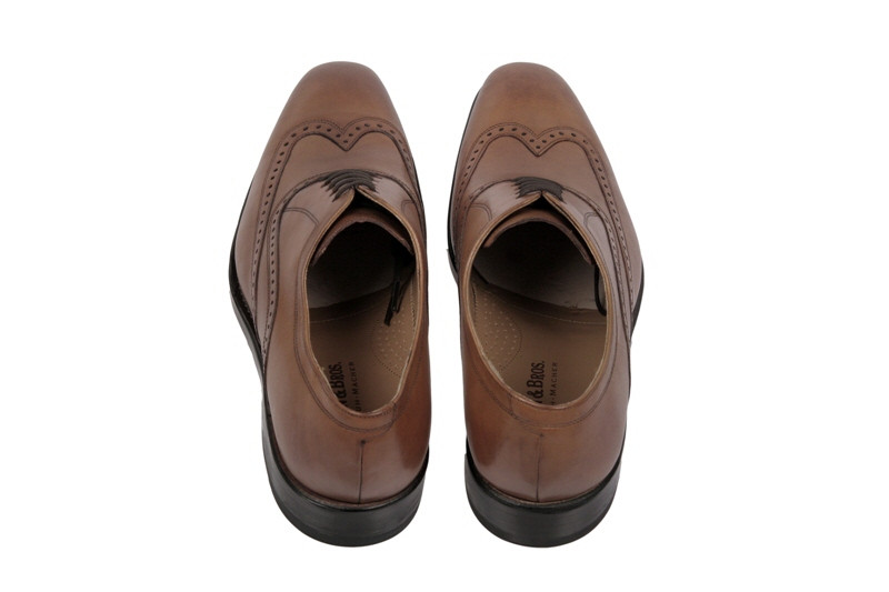 Gordon & Bros. 2321 tan hellbraun rahmengenähte Schuhe