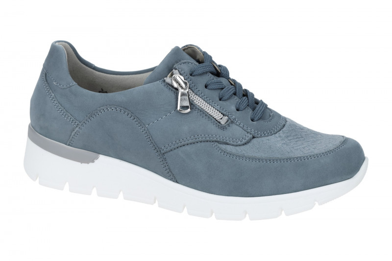 Waldläufer Ramona Schuhe blau denim K-Weite OrthoTritt 626K02