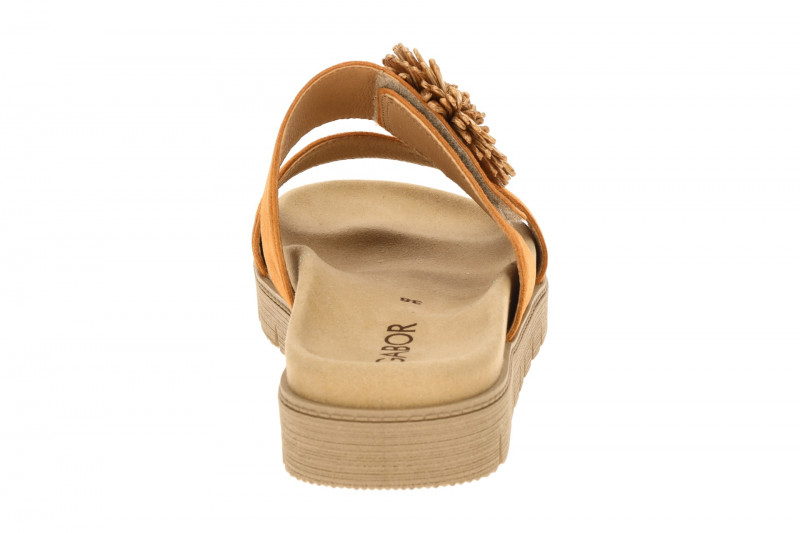 Gabor Pantolette orange valley Velour 83.743.11