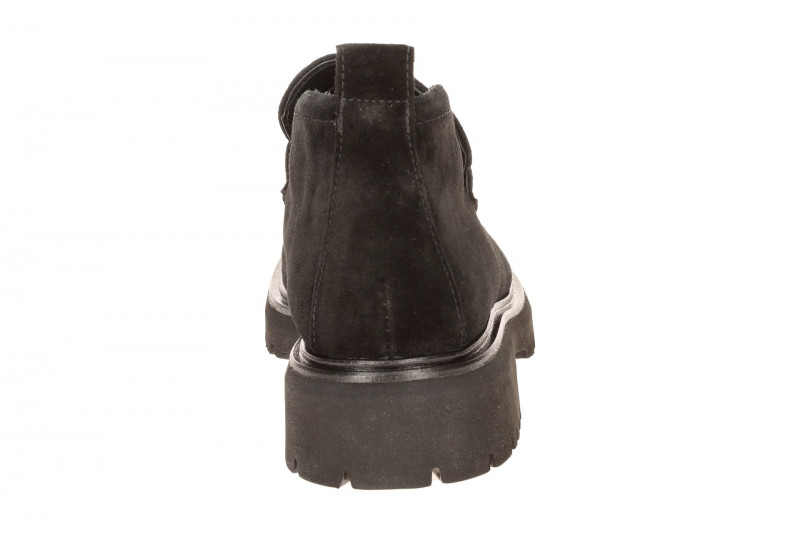 Paul Green Schuhe Mid Plateau Slipper schwarz Loafer 8344