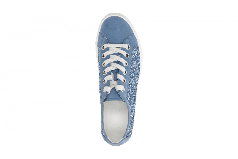 Paul Green 5242 Sneaker Schuhe blau Pailletten