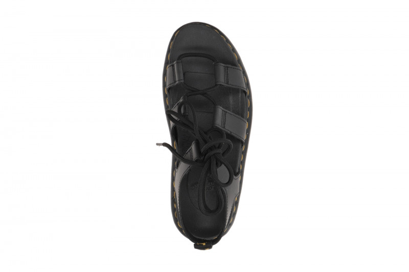 Dr. Martens Nartilla Plateau Sandale schwarz 24641001