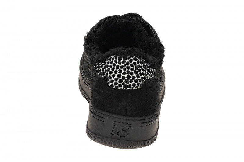 Paul Green Schuhe Sneaker schwarz Schimmer Warmfutter 5369