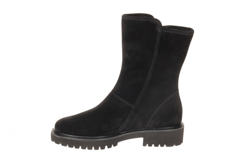 Paul Green Stiefelette schwarz Velour Warmfutter 8282-000
