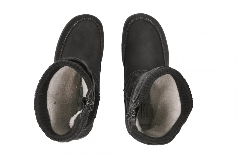 camel active Alaska GTX Stiefel in schwarz Gore-Tex 735.21.01
