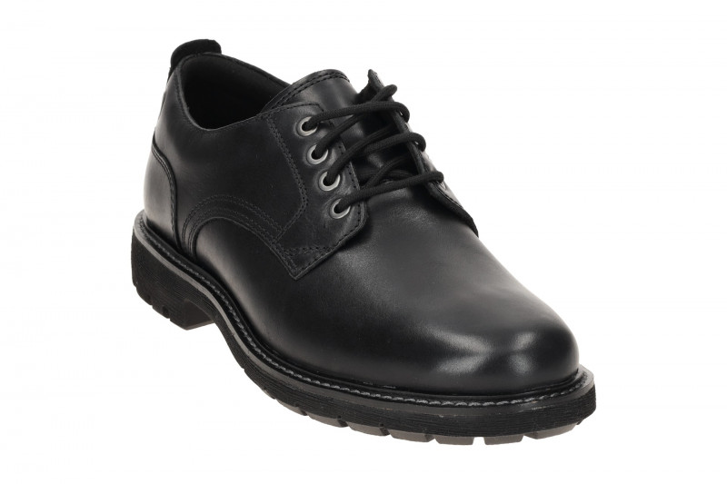 Clarks Batcomb Tie Schuhe schwarz Schnürer 26173434