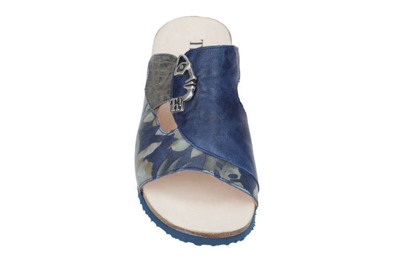 Think Mizzi Pantolette blau indigo 124
