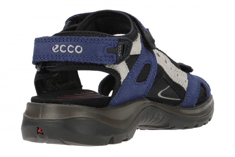 Ecco Offroad Damen Sandale blau grau