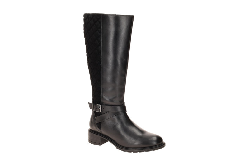 ARA Parker Stiefel schwarz Schaftweite L Biker Stil 12-26119