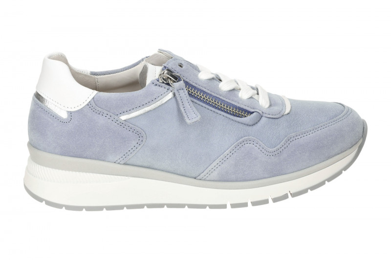 Gabor comfort Schuhe Sneaker blau K-Weite 46.308.65