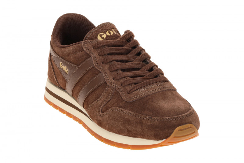 Gola Daytona Schuhe Sneakers braun Damen Velour CLB910DT