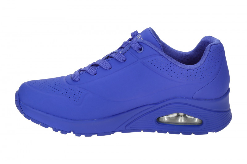 Skechers Uno Schuhe blau royal Damen Sneakers 73690