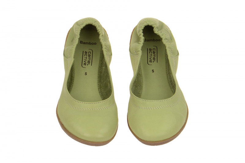 camel active Bamboo Ballerinas grün 800.90.06