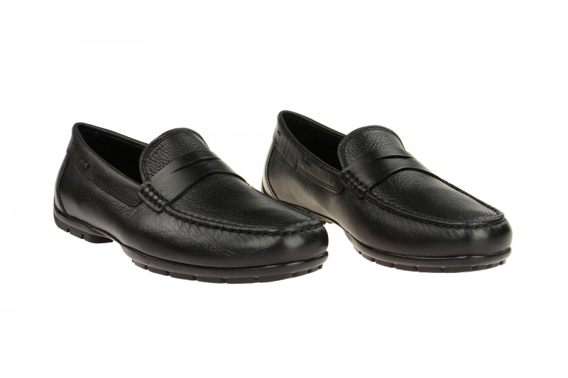Geox Monet Mokassin Slipper schwarz
